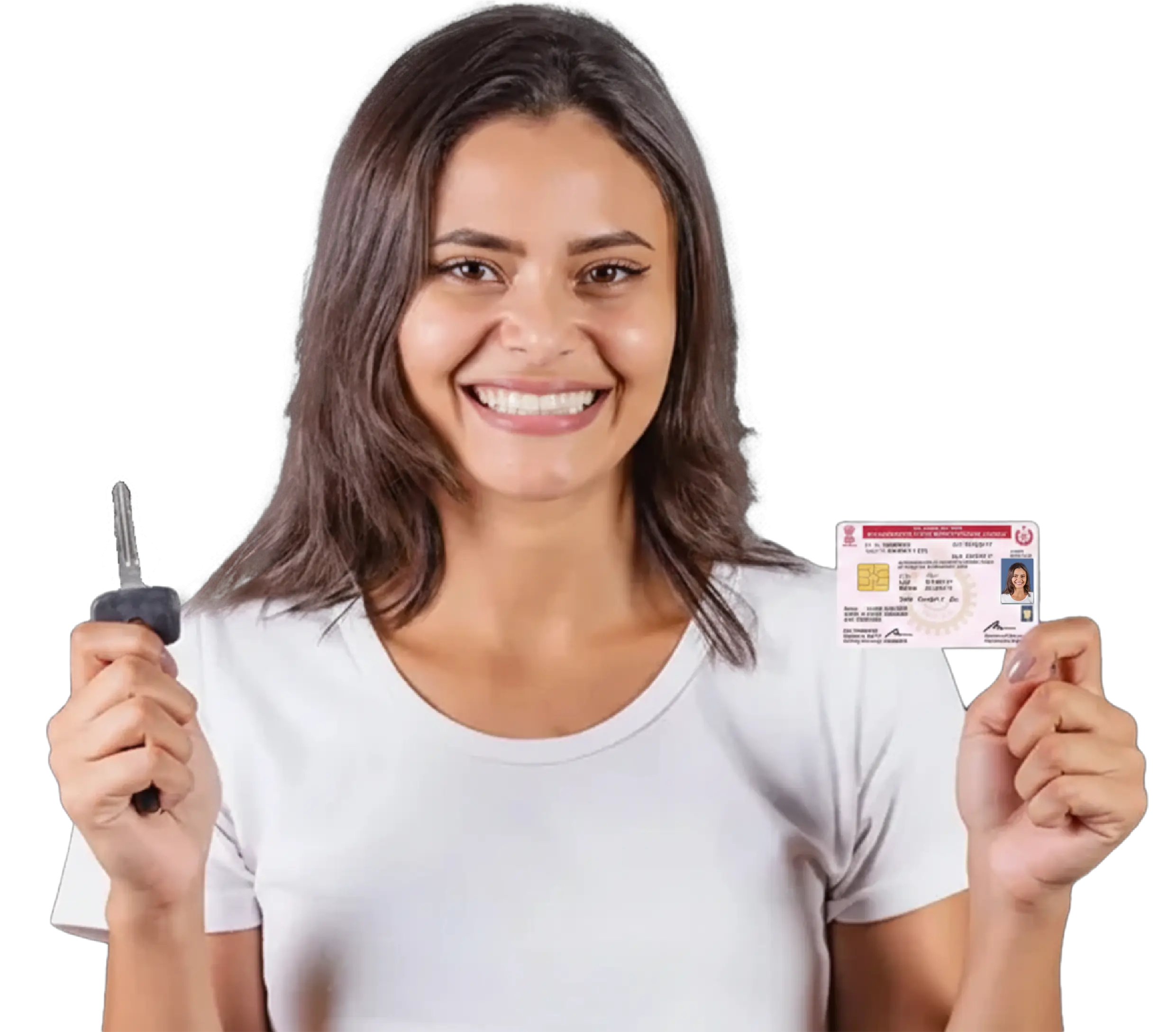 Holding Driving licence